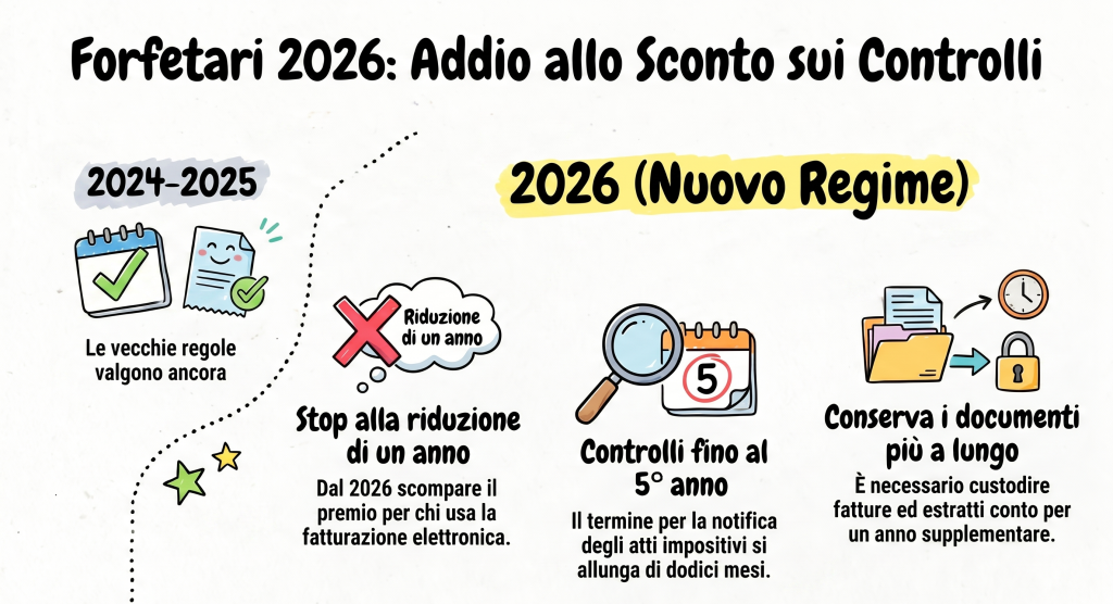 Regime forfetario accertamento fiscale 2026 – Studio Baroldi Cavallino-Treporti